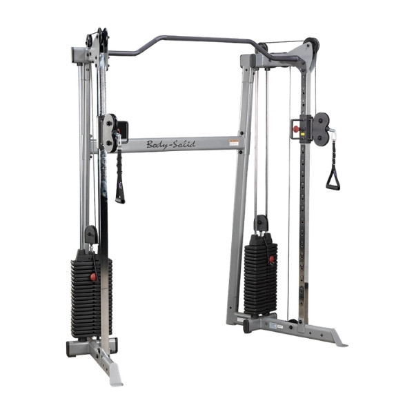 Функционален тренажор Body-Solid GDCC200 (стек 2 × 72,5 кг) – общ вид