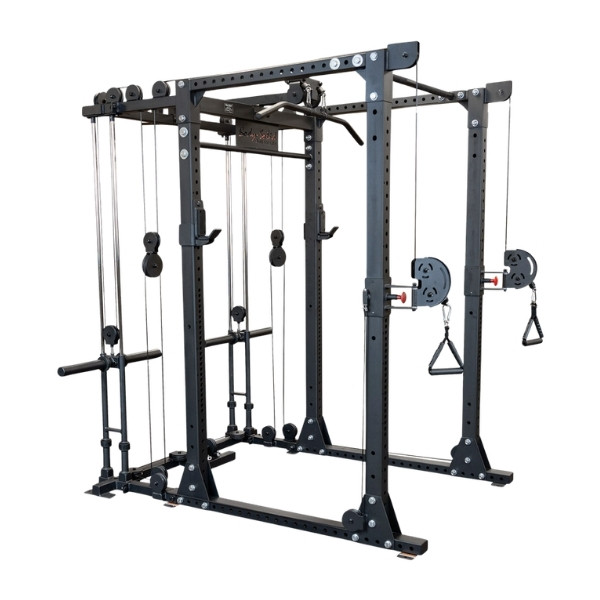 Функционален тренажор за клетка Body-Solid GPRFT (с дискове) – общ вид