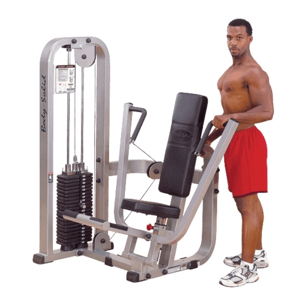 Гръдна Преса Body-Solid Pro ClubLine SBP100G-2 (стек 95 кг) – общ вид