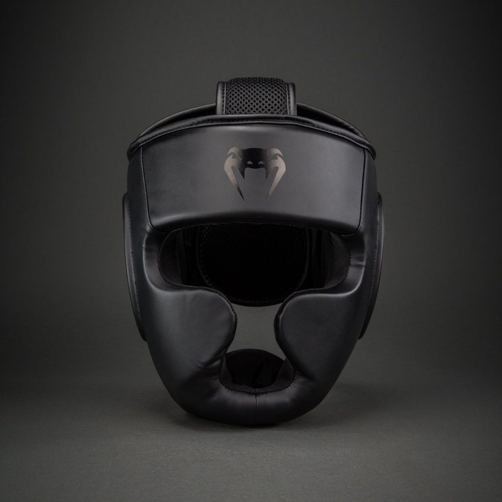 Каска за Бокс Venum Contender 1.5 Black – отпред