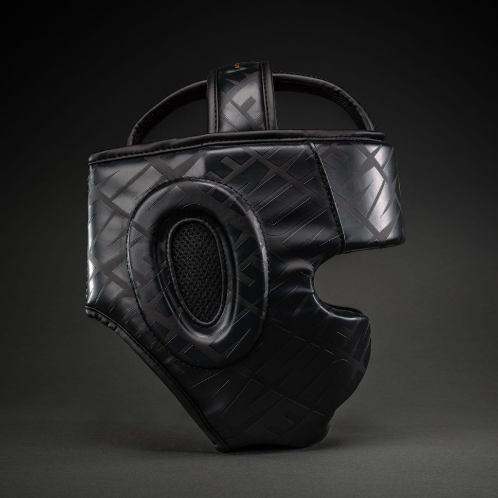 Каска за Бокс Venum Contender 1.5 Black/Gold – отзад