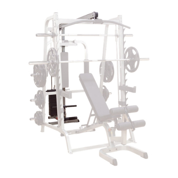Лат приставка за Смит машина Body-Solid Series 7 GLA348QS (стек 95 кг) – общ вид