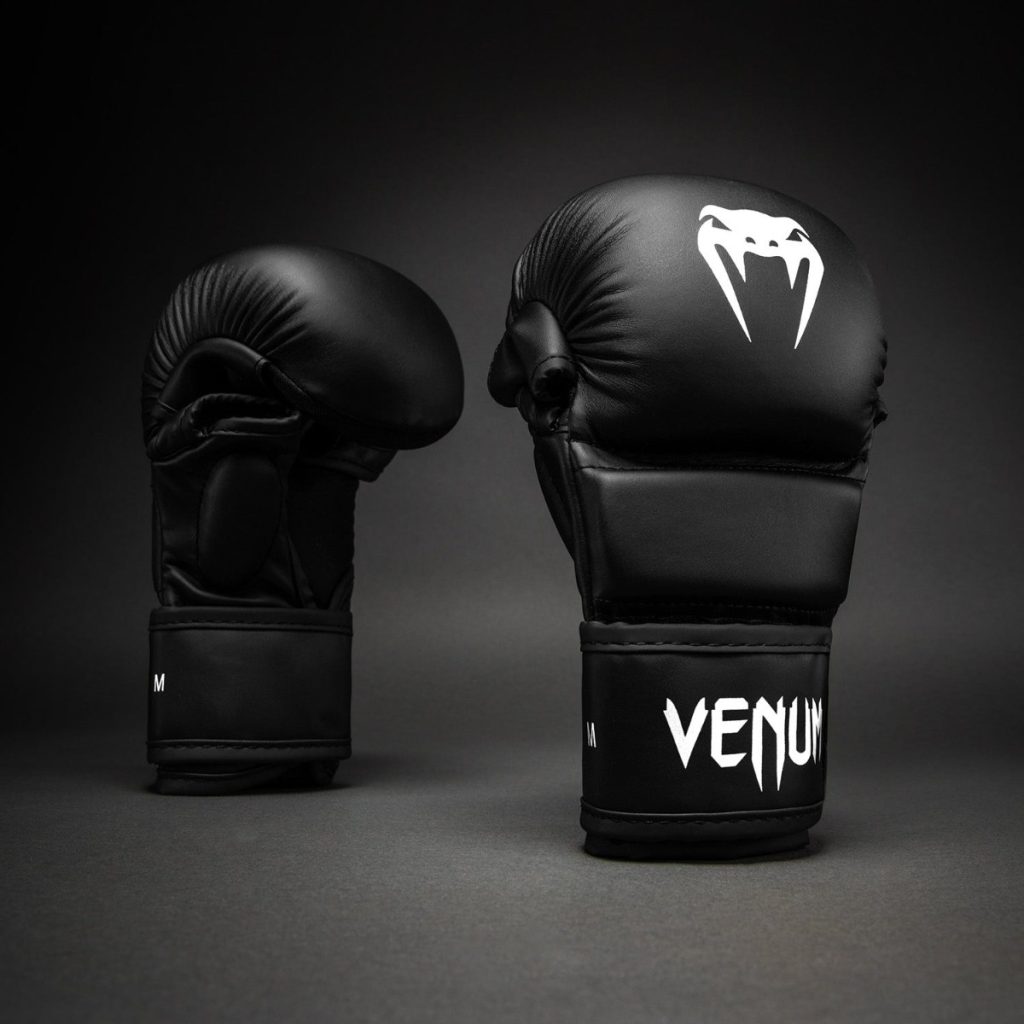 ММА Ръкавици Venum Contender 1.5 Sparring Black/White – чифт