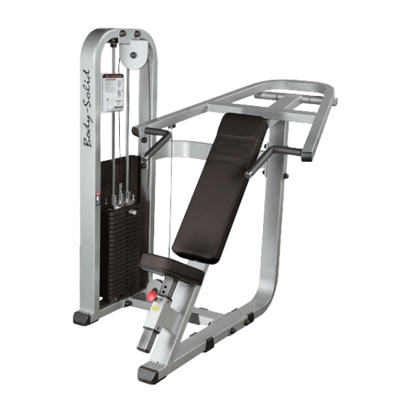 Наклонена Гръдна Преса Body-Solid Pro ClubLine SIP1400-2 (стек 95 кг) – общ вид