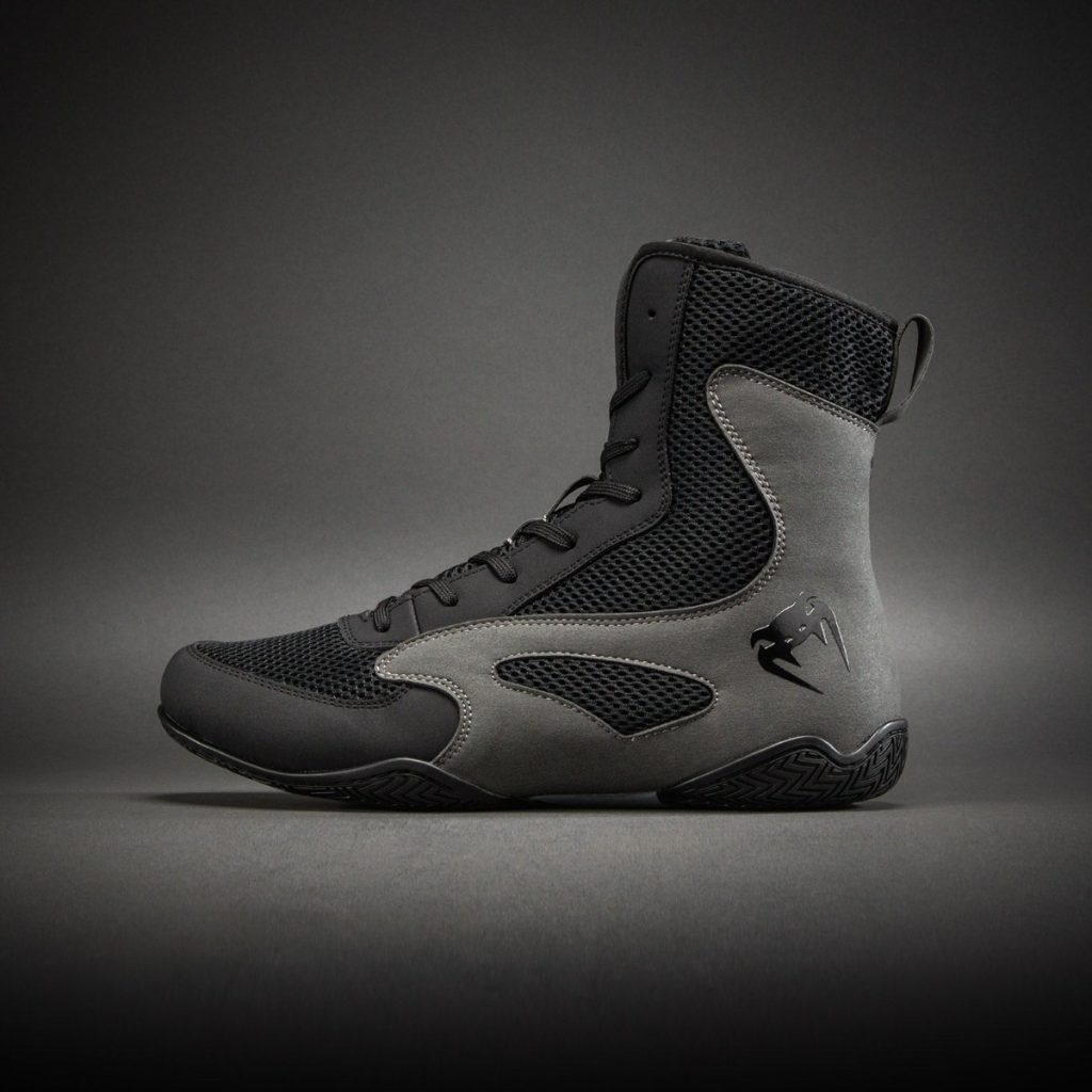Обувки за Бокс Venum Contender Black/Grey – под ъгъл