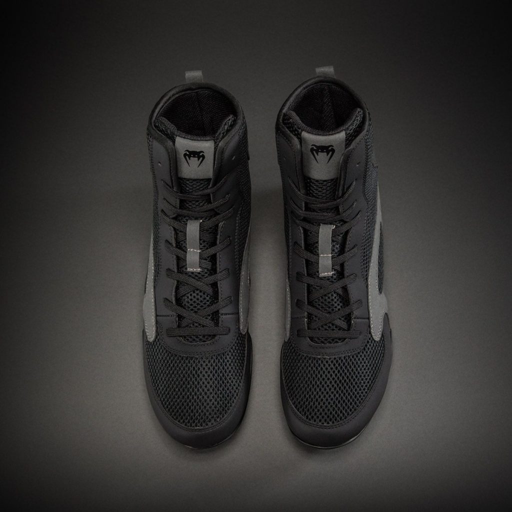 Обувки за Бокс Venum Contender Black/Grey – отгоре