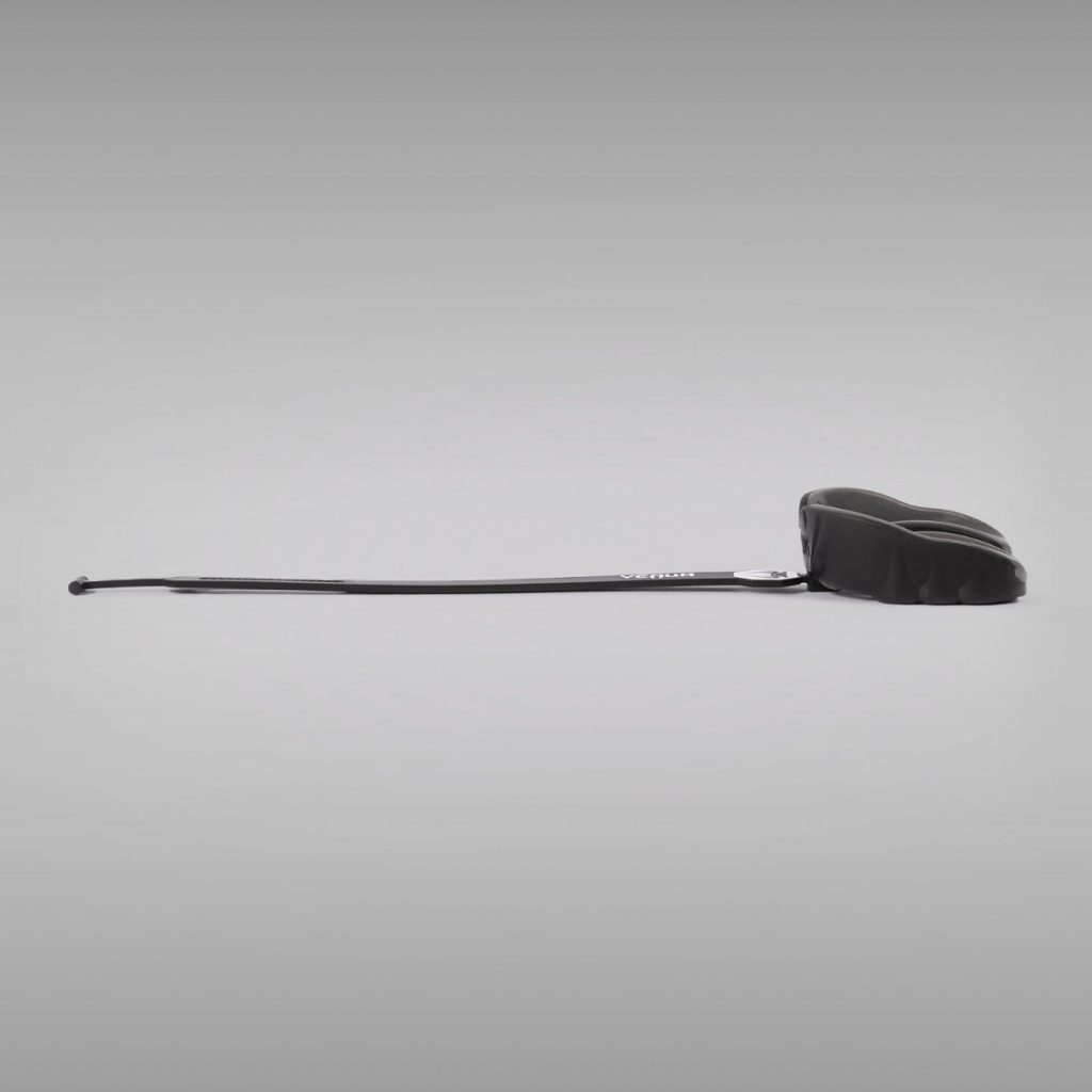 Протектор за зъби Venum Challenger Mouthguard Strap/Strapless Black/Grey – отстрани с каишката