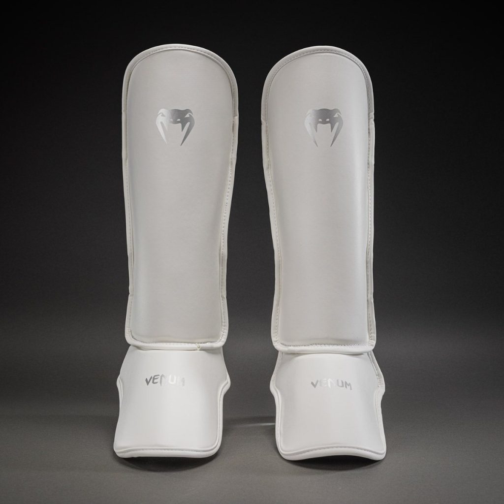Протектори за Крака Venum Contender 1.5 White/Silver – чифт отзад