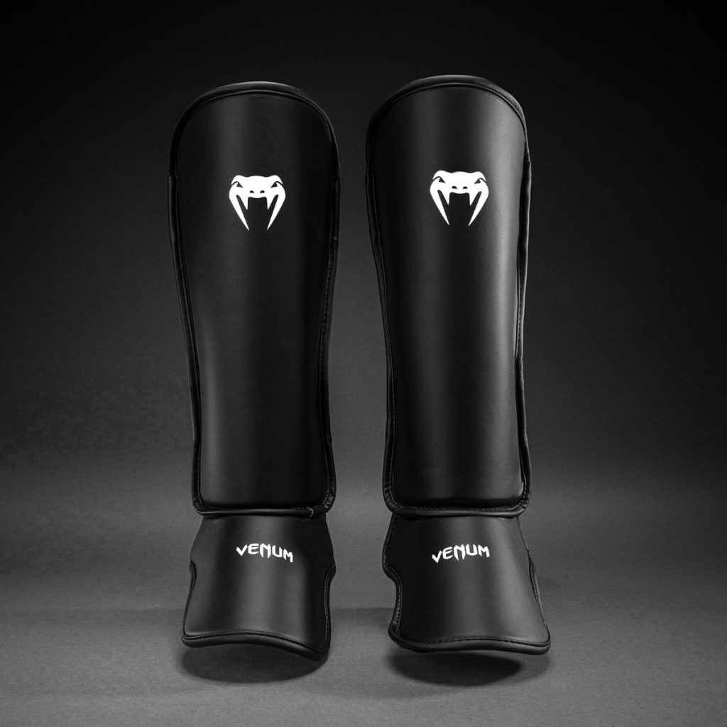 Протектори за Крака Venum Contender 1.5 Black/White – чифт отзад