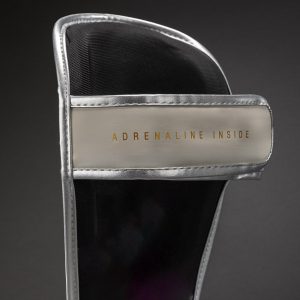 Протектори за Крака Venum Contender 1.5 Ivory/Gold – детайл отстрани