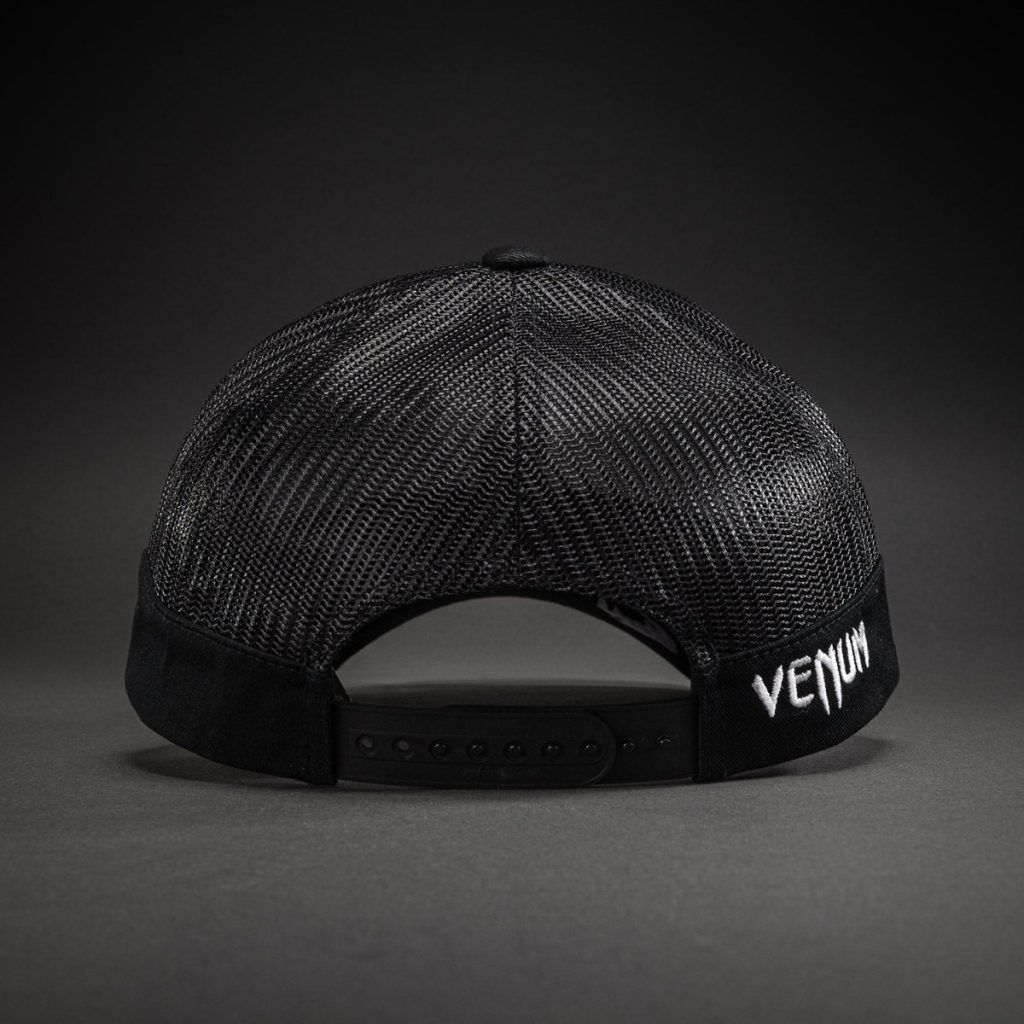 Шапка Venum MX Hat черна – отзад