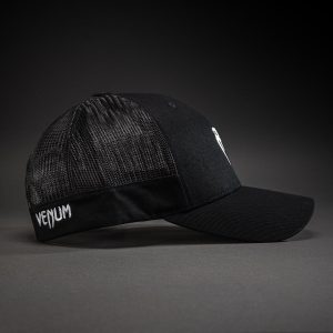 Шапка Venum MX Hat черна – отстрани и отзад