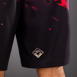 Шорти Jujutsu Kaisen x Venum Itadori Training Black/Red – детайл джоб