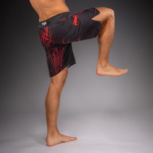 Шорти Venum Crimson Viper 2.0 Fightshorts Black/Red – при ритник
