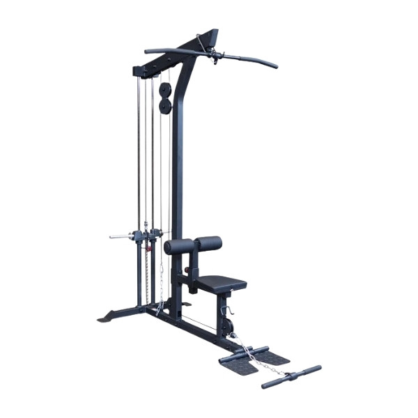 Скрипец за Гръб Body-Solid GLM85B-3 (стек 140 кг) – общ вид