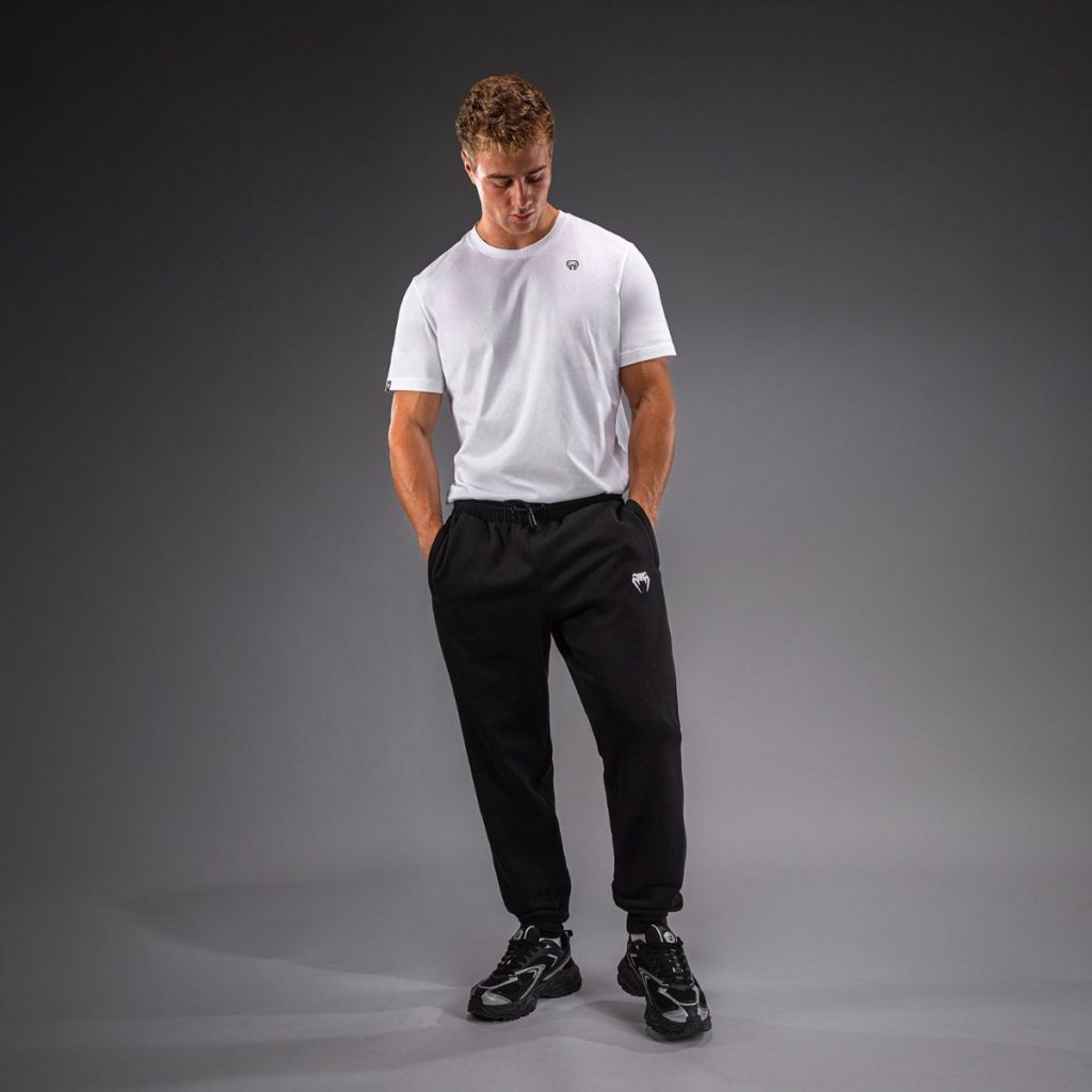 Спортен Екип Venum Attack Fleece & Weave Black – долнище – детайл джоб