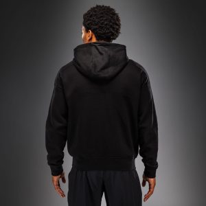 Спортен Екип Venum Attack Fleece & Weave Black – горнище – под ъгъл