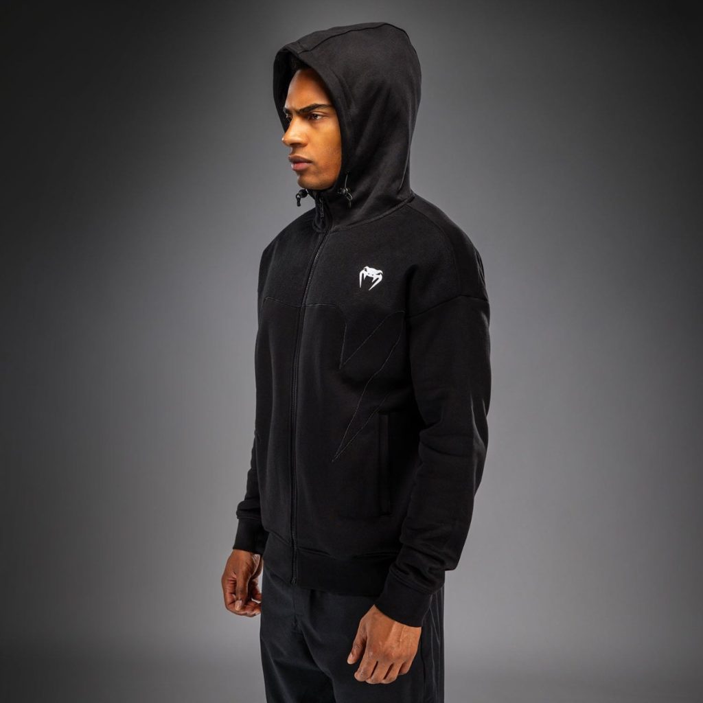 Спортен Екип Venum Attack Fleece & Weave Black – горнище – детайл джоб