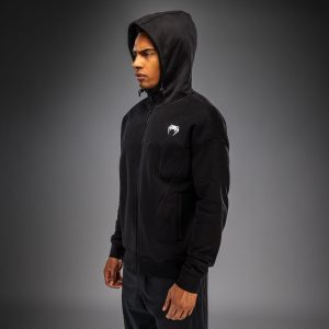 Спортен Екип Venum Attack Fleece & Weave Black – горнище – детайл джоб