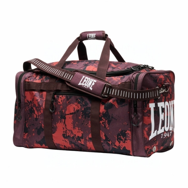 Спортен Сак Leone Urban Fighter AC960 черно-какао камуфлаж – под ъгъл