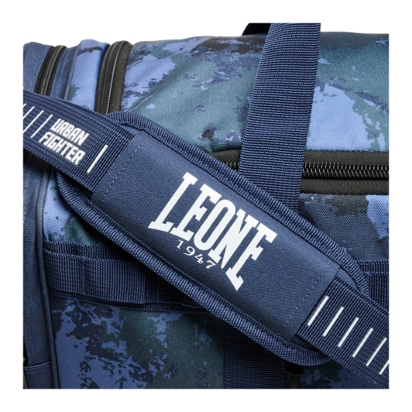 Спортен Сак Leone Urban Fighter AC960 син камуфлаж – детайл раменен колан
