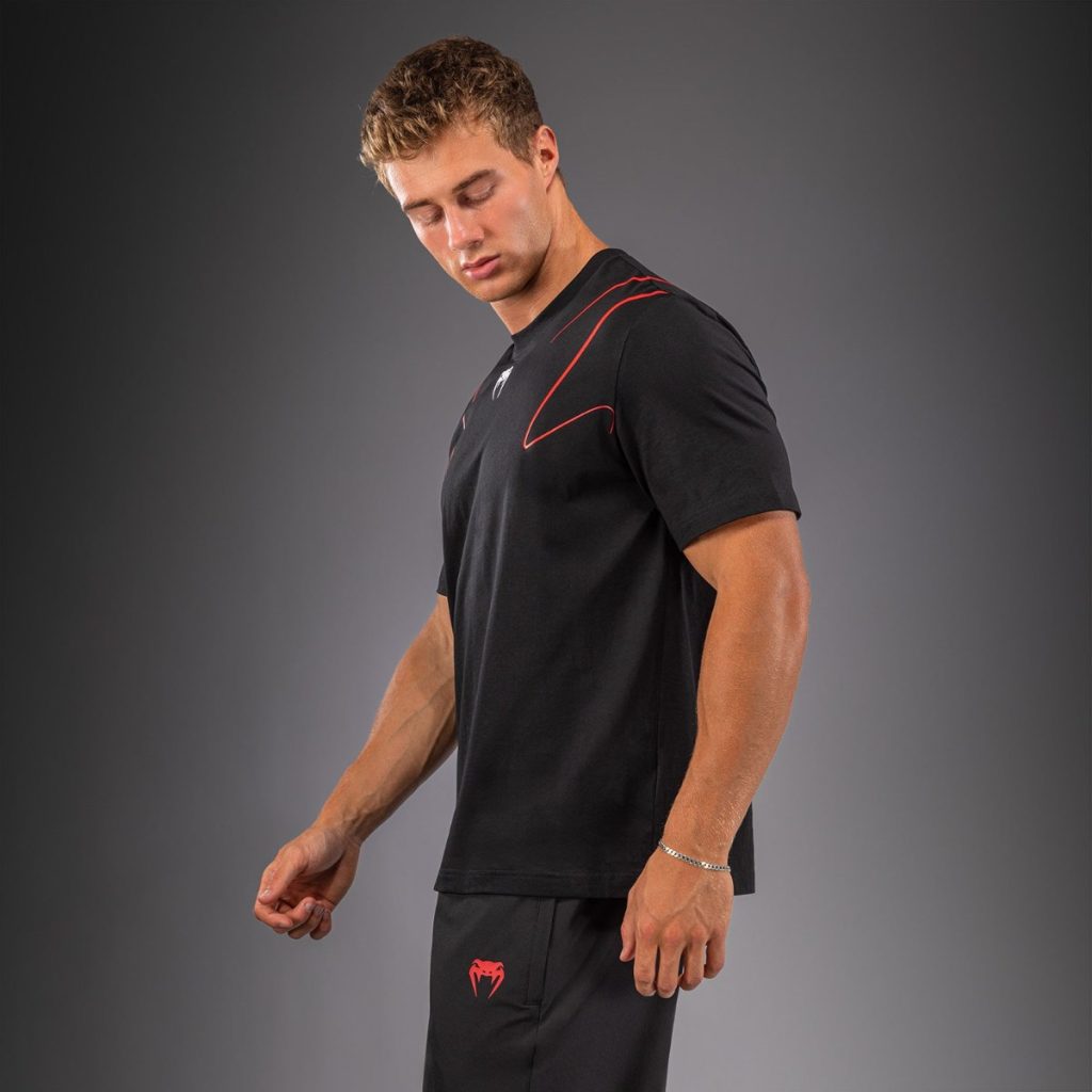 Тениска Venum Crimson Viper 2.0 Black/Red – отстрани