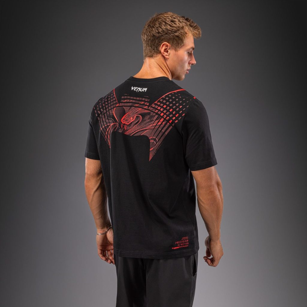 Тениска Venum Crimson Viper 2.0 Black/Red – отзад
