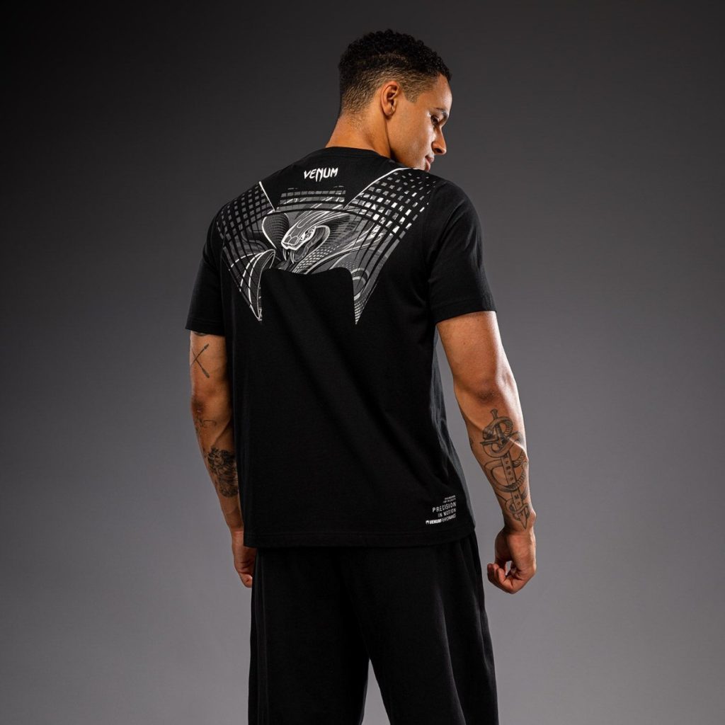 Тениска Venum Crimson Viper 2.0 Black/Grey – отпред