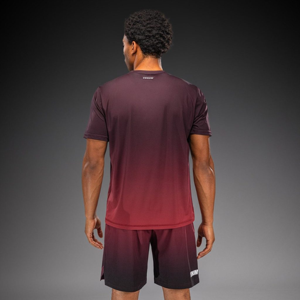 Тениска Venum Giant Shift Dry Tech Black/Red – отзад