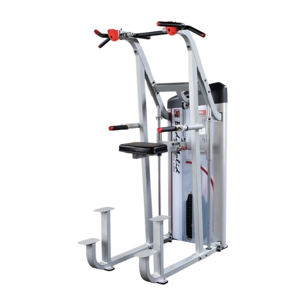 Уред за асистирано набиране и кофички Body-Solid Pro ClubLine S2ACD-2 – общ вид